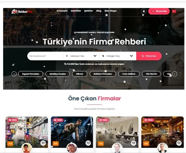 Firma Rehberi Scripti - 2026